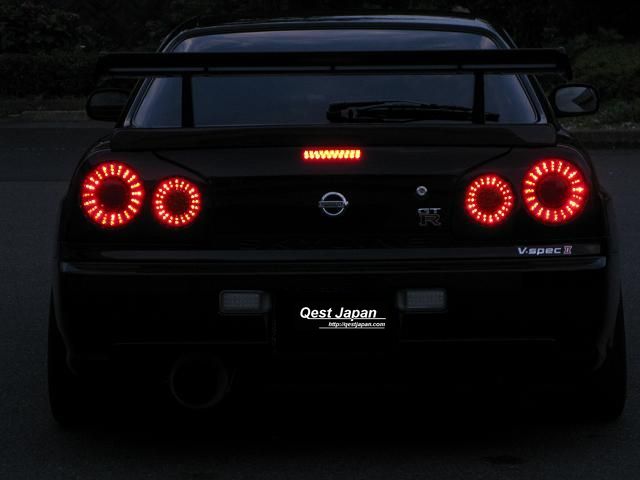 R34スカイライン・LEDテールランプ・ＱＪ－Ｃ４０７